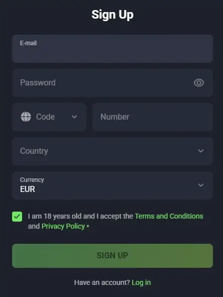 Hoe registreer je je bij Luckywave Casino?